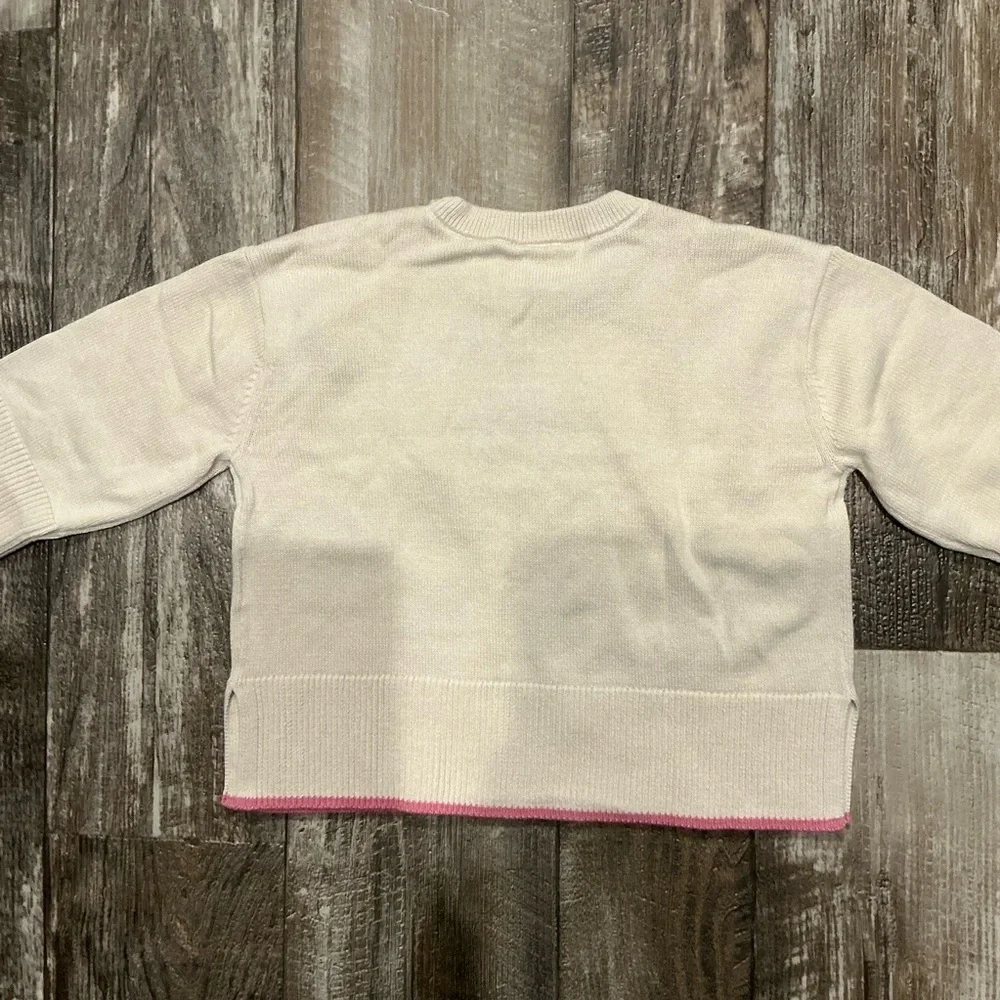 GAP Cream Sweater with Bear Motif Size 2T